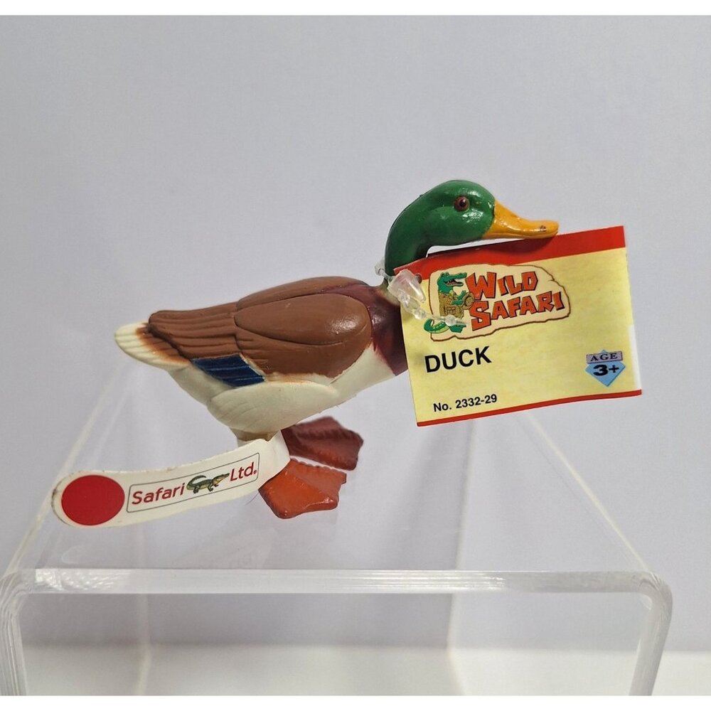 Wild Safari Duck Figure Ltd #2332 Vintage 1998 With Tags Cake Topper - Picture 16 of 16